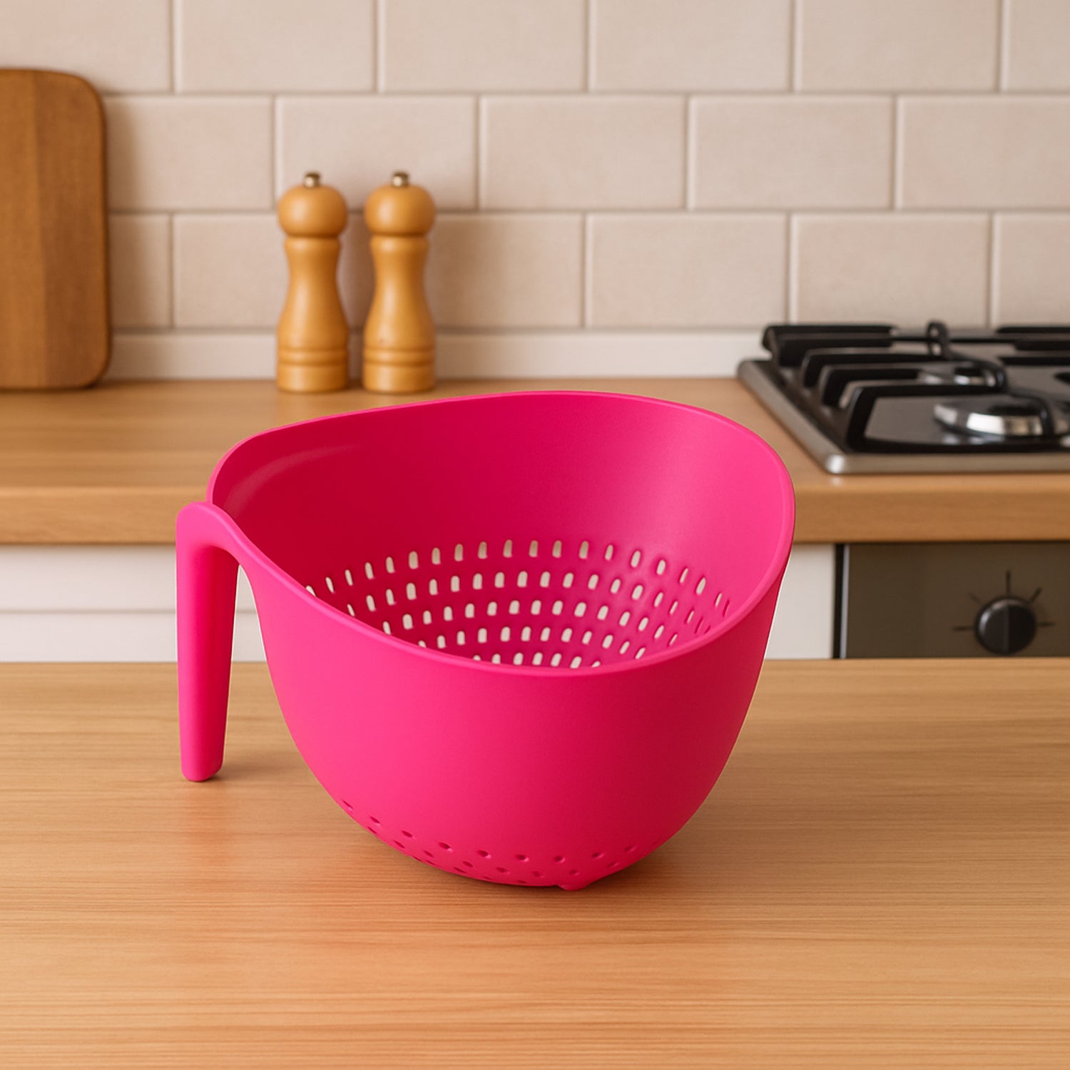 Supermom Plastic Premium Multipurpose Triangular Kitchen Colander (1 Pc) Supermom Plastic Premium Multipurpose Triangular Kitchen Colander (1 Pc)